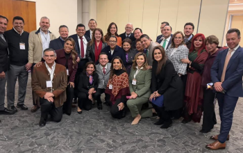 Américo, alcaldes y alcaldesas, participan en reunión con la presidenta Claudia Sheinbaum