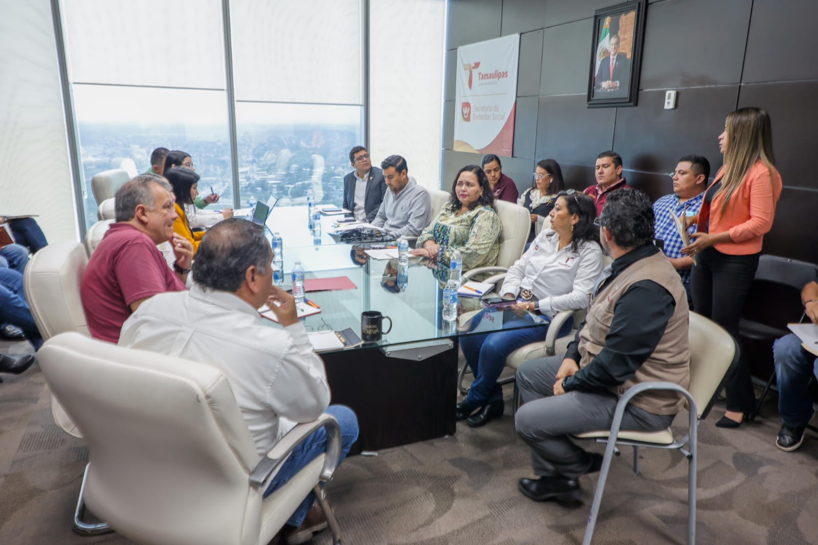 Trabajan SEBIEN y SIPRODDIS en beneficio de las personas con discapacidad